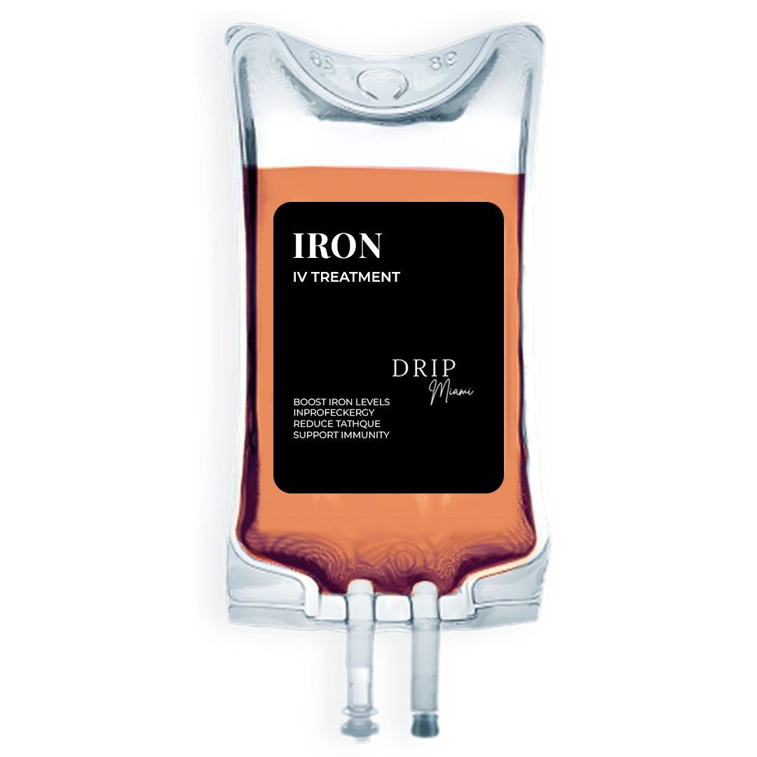 Iron IV Treatment Drip at Drip Miami in Miami, FL