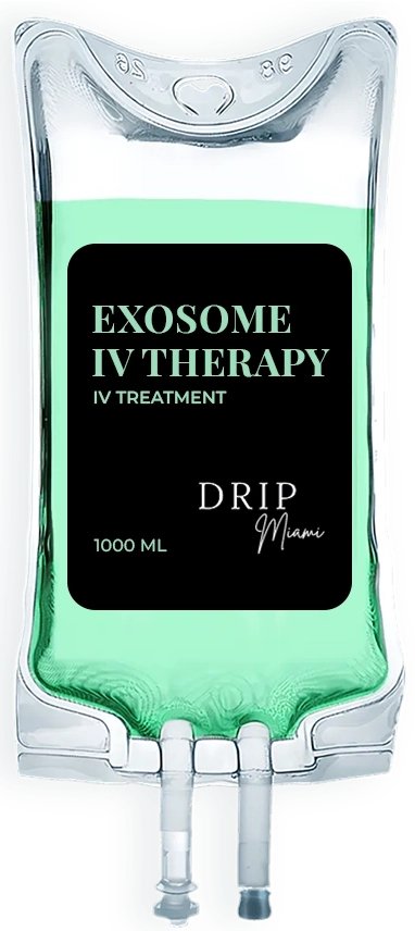 Exosome Therapy IV Bag for IV Treatment at Drip Miami in Miami, FL